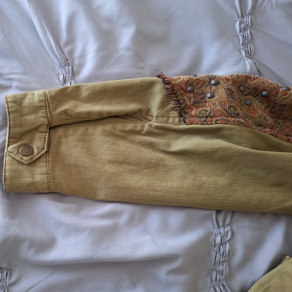 FREE PEOPLE Tapestry Canvas Jacket Runs Large - Picture 9 of 12